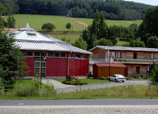 Motýlí a plazí dům v lázeňském městečku Jonsdorf